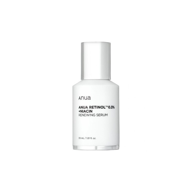 Anua Nano Retinol 0,3% + Niacin Renewing Serum Wygładzająco - Rozjaśniające Serum z Retinolem 30 ml
