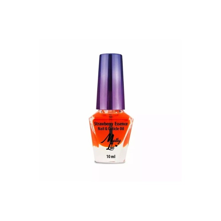 MollyLac Oliwka do skórek i paznokci Strawberry Essence 10 ml