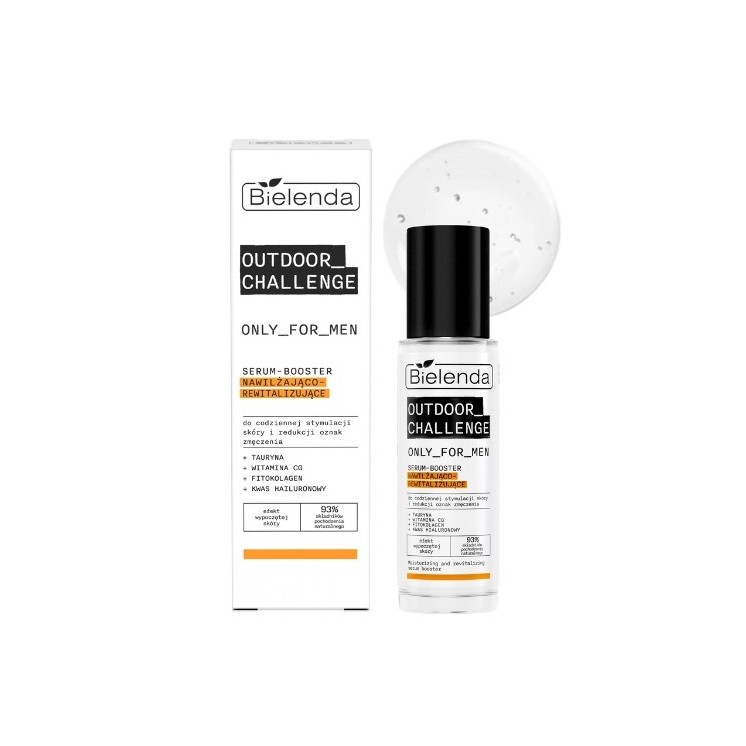 Bielenda Only For Men OUTDOOR CHALLENGE Serum - booster moisturizing - revitalizing 30 ml