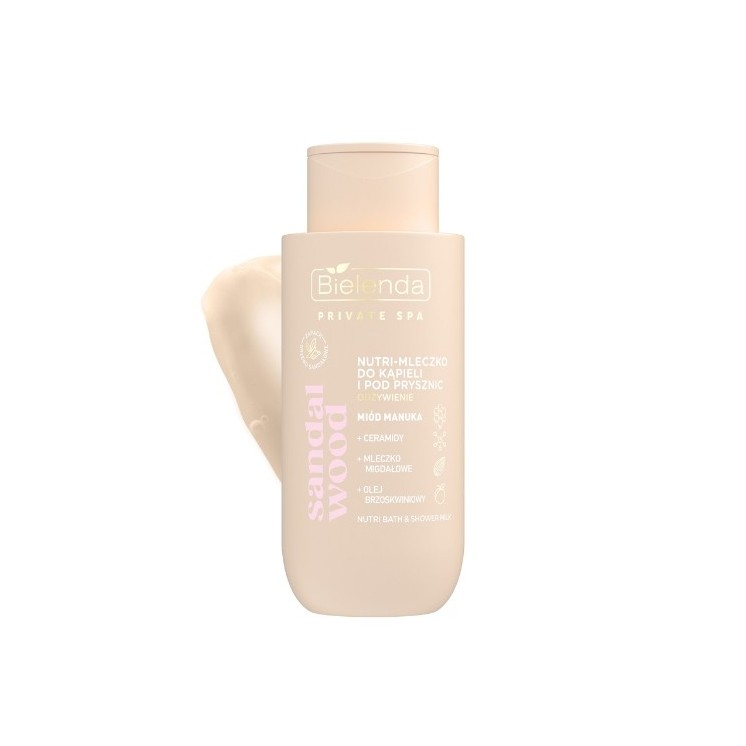 Bielenda PRIVATE SPA Nutri-mleczko odżywcze do kąpieli i pod prysznic Sandal Wood 300 ml