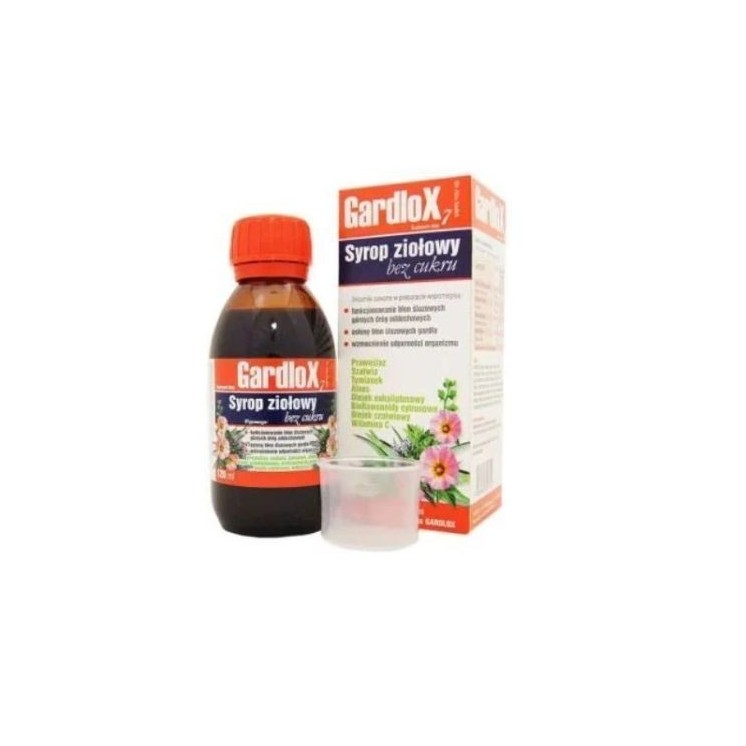 Gardlox 7 Herbal syrup without sugar 120 ml