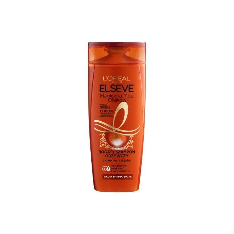 L'oreal Elseve Magiczna Moc of Oils rich Nourishing Hair Shampoo 400 ml