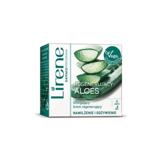 Lirene Liftingujący krem regenerujący do twarzy Aloes 50 ml Lirene Liftingujący krem regenerujący do twarzy Aloes 50 ml