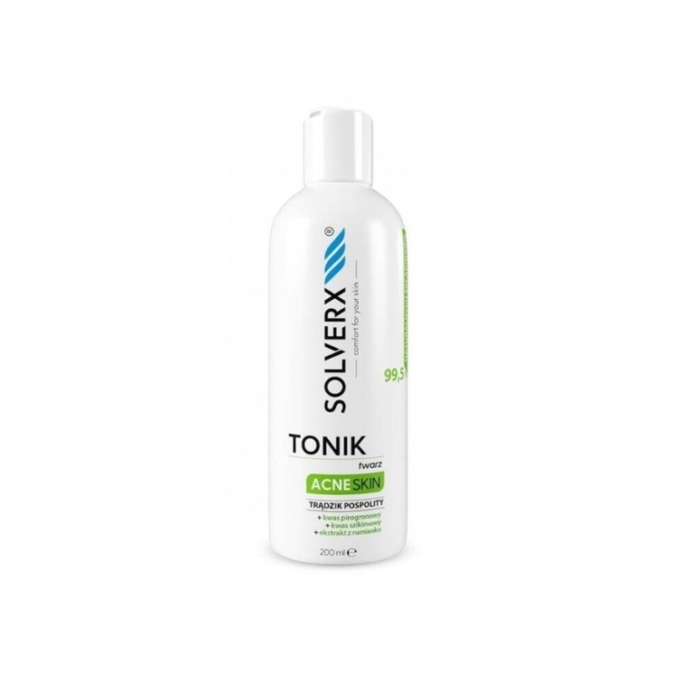 Solverx Acne Skin Tonik do twarzy 200 ml