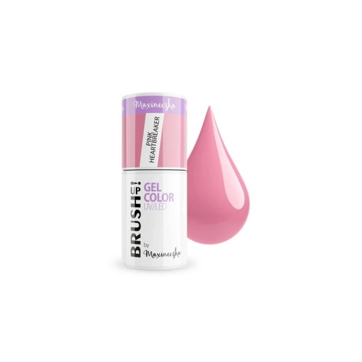 BrushUp! by Maxineczka Lakier hybrydowy Pink Heartbreaker 5 g