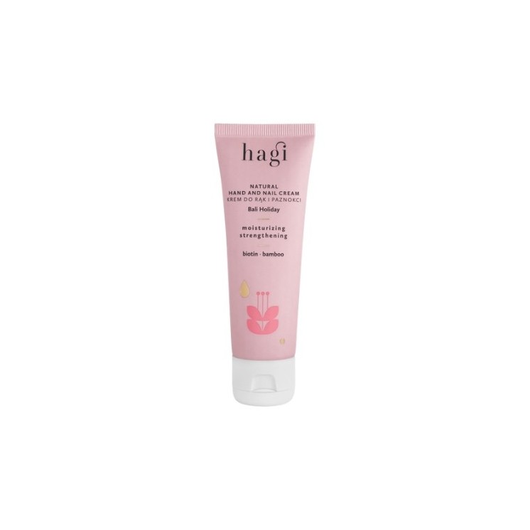 Hagi naturalny Krem do rąk i paznokci Wakacje na Bali 50 ml