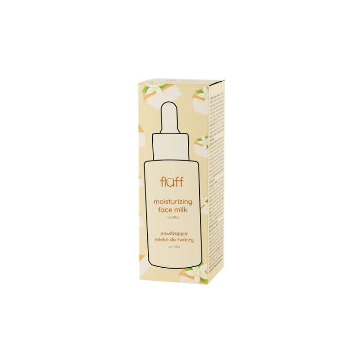 Fluff Mleko do twarzy Wanilia 40 ml 