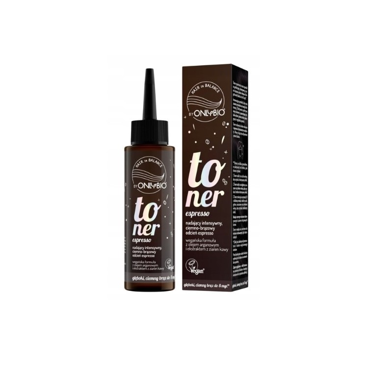 OnlyBio Hair in Balance Hair Toner Espresso 100 ml