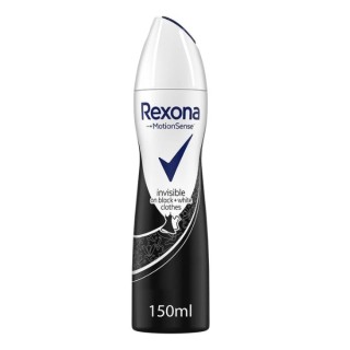 Rexona antyperspirant Invisible Black + White 150 ml