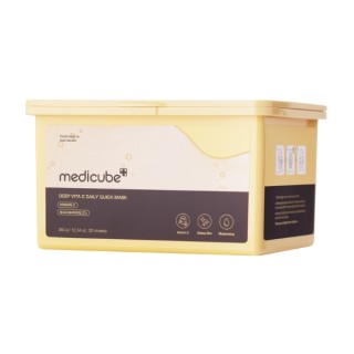 Medicube Deep Vita C Daily Quick Mask Brightening Face Sheet Masks Set 30 pcs.