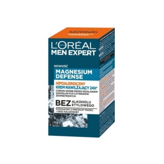 L'oreal Men Expert Magnesium Defence nawilżający Krem do twarzy 50 ml