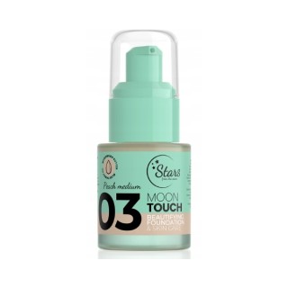 Stars from the stars MOON TOUCH beautifying and caring foundation 03 Peach Medium 25 g