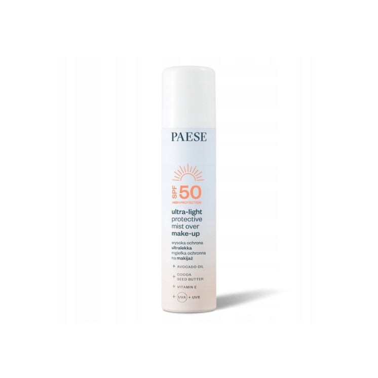 Paese ultralekka Mgiełka ochronna pod makijaż SPF50 75 ml