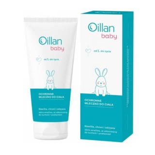Oillan Baby ochronne Mleczko co ciała 200 ml Oillan Baby ochronne Mleczko co ciała 200 ml