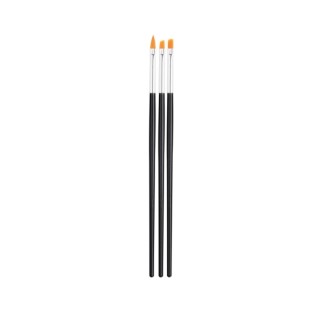 Aba Group Set of black manicure brushes 3 pieces Aba Group Set of black manicure brushes 3 pieces