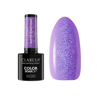 Claresa Unicorn Glow Lakier hybrydowy do paznokci /5/ 5 g Claresa Unicorn Glow Lakier hybrydowy do paznokci /5/ 5 g