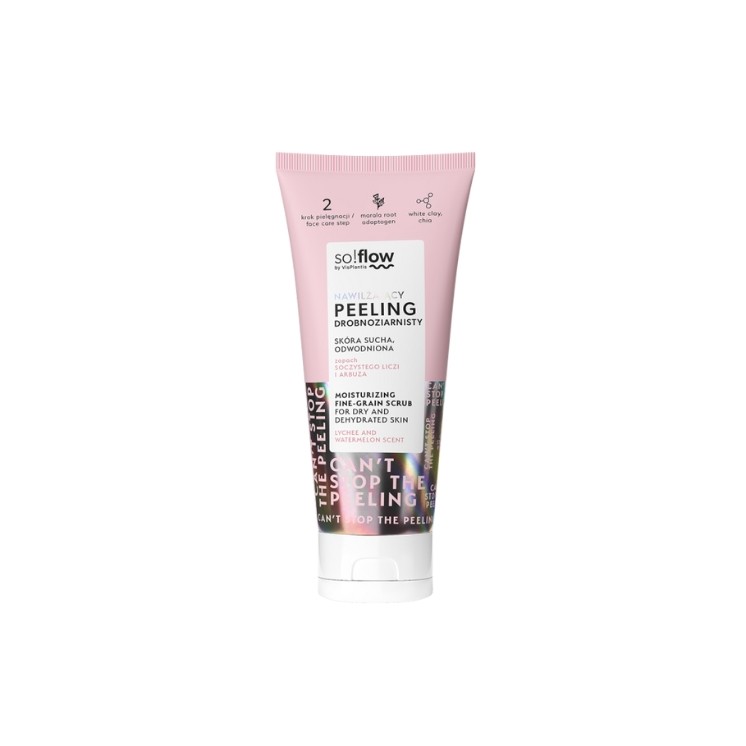 So!flow drobnoziarnisty Peeling do twarzy 75 ml