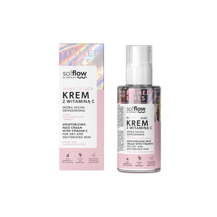 So!flow nawilżający Krem do twarzy z Witaminą C 50 ml