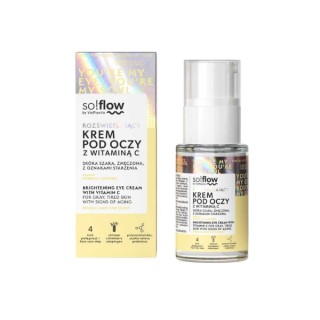 So!flow rozjaśniający Krem pod oczy z Witaminą C 15 ml
