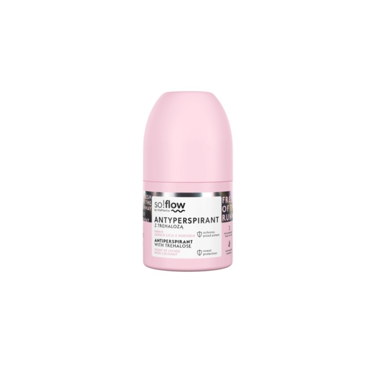 So!flow Antyperspirant z Trehalozą Liczi z Kokosem 50 ml