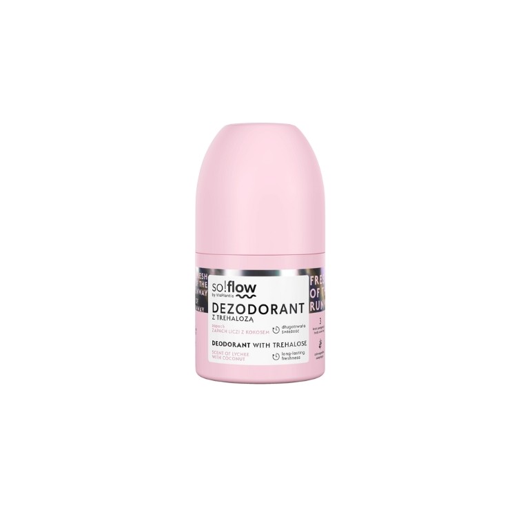 So!flow Dezodorant z Trehalozą Liczi z Kokosem 50 ml