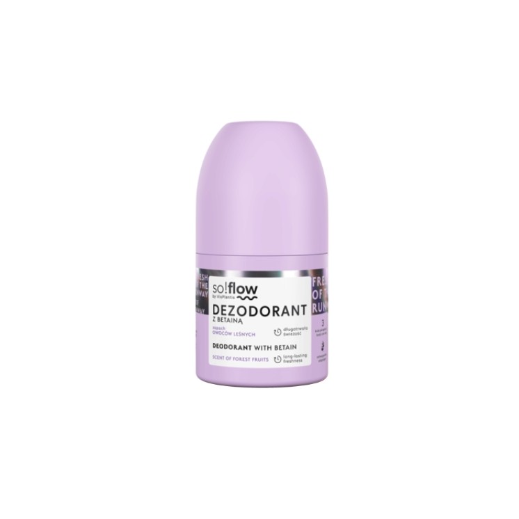 So!flow Dezodorant z Betainą Owoce leśne 50 ml