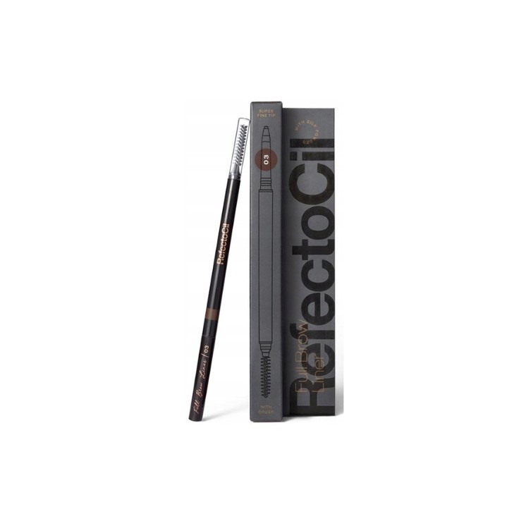 RefectoCil wodoodporna Kredka do brwi ze szczoteczką /03/ Dark Brown 6 g