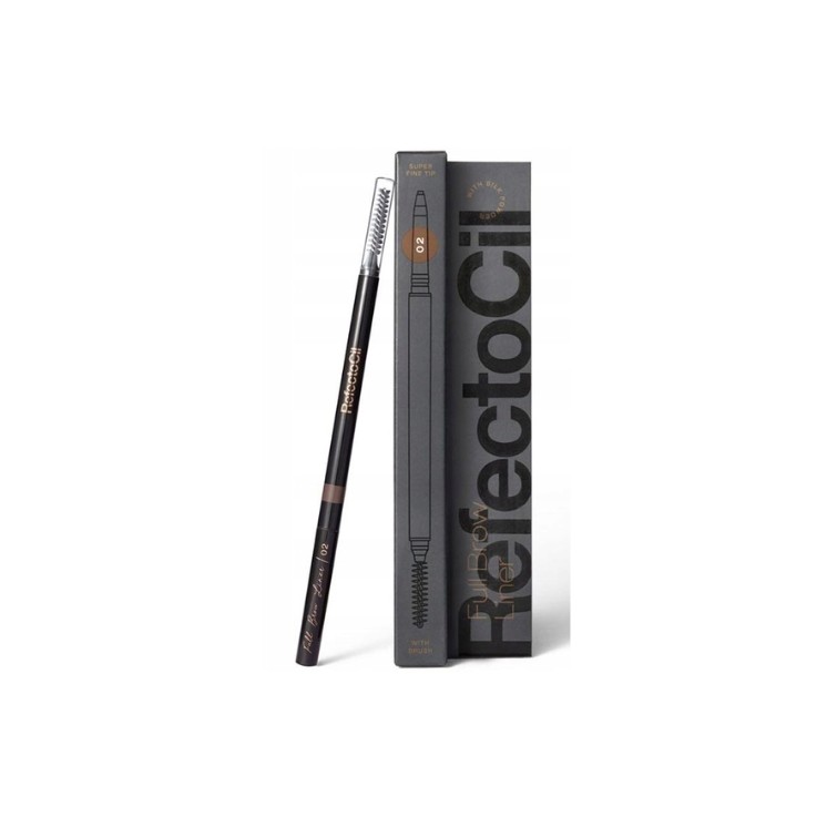 RefectoCil wodoodporna Kredka do brwi ze szczoteczką /02/ Medium Brown 6 g