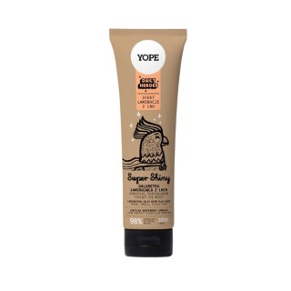 YOPE Daily Heroes Super Shiny laminująca Galaretka do włosów z lnem 140 ml