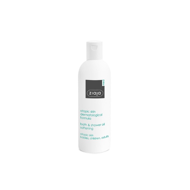 Ziaja Med atopowa Kuracja dermatologicza natłuszczający olejek do ciała myjący 270 ml