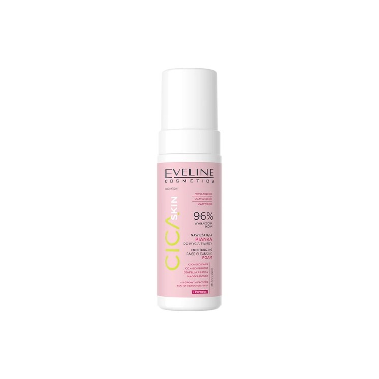 Eveline Cica Skin Moisturizing Facial Cleansing Foam 150 ml