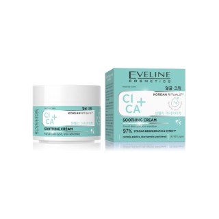 Eveline Korean Rituals Cica + Soothing Face Cream 50 ml