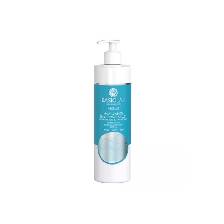 BasicLab Micellis Moisturizing Cleansing Gel for Dry and Sensitive Skin 300 ml
