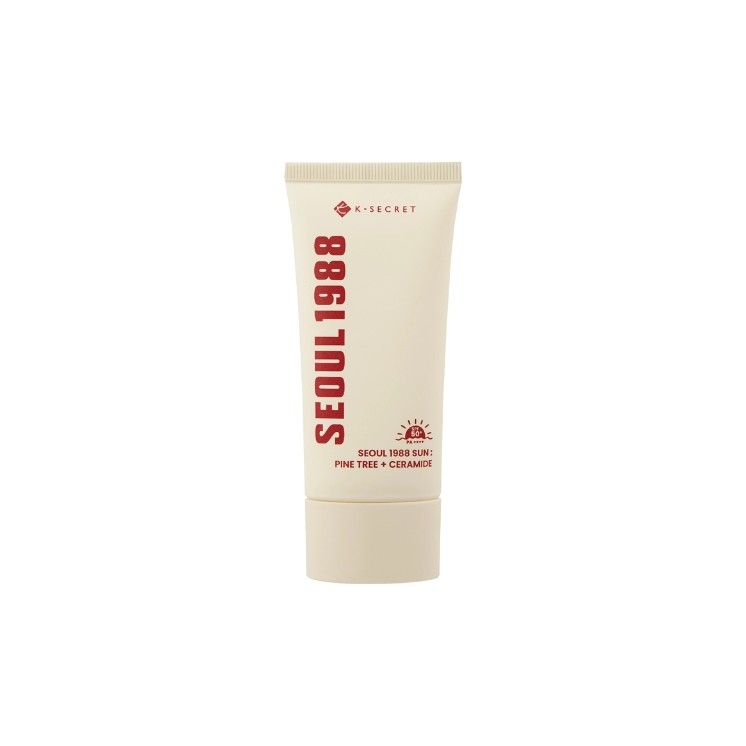 K- SECRET SEOUL 1988 Sun : Pine Tree + Ceramide 50+ PA++++ Moisturizing Face Cream with Filter 50 ml