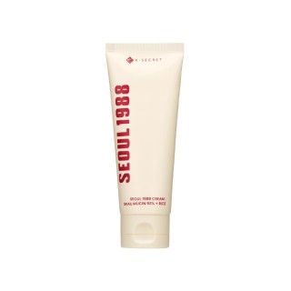 K- SECRET SEOUL 1988 Cream : Snail Mucin 9 3% + Rice Soothing Face Cream with Snail Mucin Filtrate and Rice 100 ml