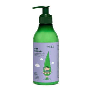 Yumi aloesowy Balsam do ciała intensywnie nawilżający Borówka 300 ml Yumi aloesowy Balsam do ciała intensywnie nawilżający Borówka 300 ml