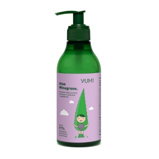 Yumi aloesowe Mydło do rąk w płynie intensywnie nawilżające Winogrono 300 ml Yumi aloesowe Mydło do rąk w płynie intensywnie nawilżające Winogrono 300 ml