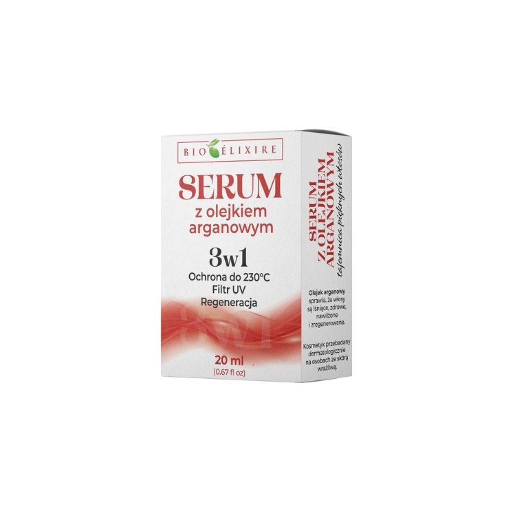 BioElixire Argan Oil Hair Serum UV Protection and Regeneration 20 ml