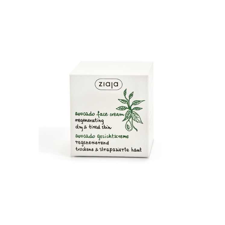 Ziaja Awocado Krem do twarzy 50 ml Ziaja Awocado Krem do twarzy 50 ml