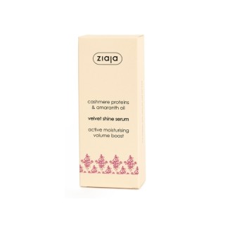 Ziaja Kaszmir welwetowe Serum do włosów nabłyszczające kuracja kaszmirowa z olejkiem amarantusowym 50 ml Ziaja Kaszmir welwetowe Serum do włosów nabłyszczające kuracja kaszmirowa z olejkiem amarantusowym 50 ml
