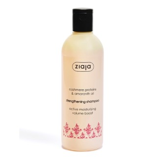 Ziaja Cashmere Hair Shampoo strengthening cashmere treatment with amaranth oil 300 ml