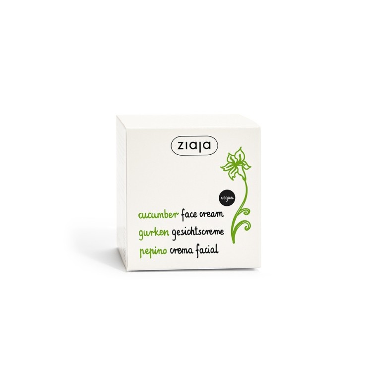Ziaja Ogórek Krem do twarzy 50 ml Ziaja Ogórek Krem do twarzy 50 ml