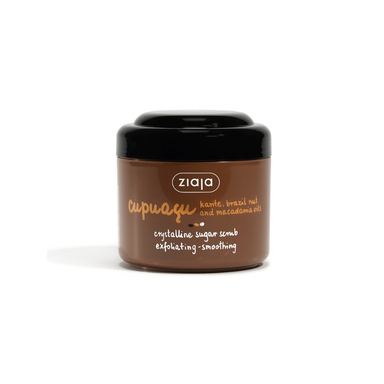 Ziaja Cupuacu krystaliczny Peeling cukrowy złuszczająco-wygładzający 200 ml Ziaja Cupuacu krystaliczny Peeling cukrowy złuszczająco-wygładzający 200 ml