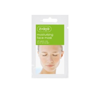 Ziaja Moisturizing face mask with green clay 7 ml Ziaja Moisturizing face mask with green clay 7 ml