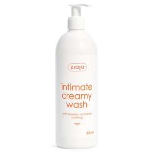 Ziaja Intima Creamy intimate hygiene fluid with ascorbic acid 500 ml Ziaja Intima Creamy intimate hygiene fluid with ascorbic acid 500 ml