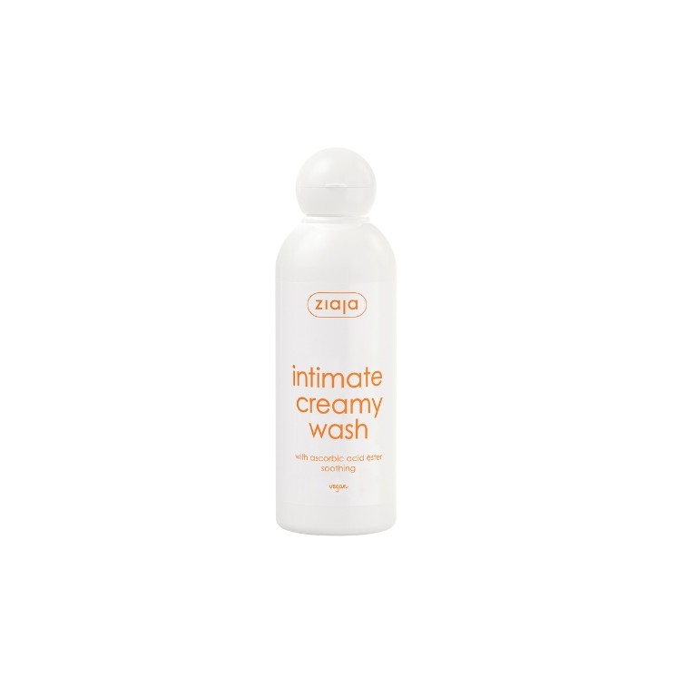Ziaja Intima Kremowa płyn do higieny intymnej z kwasem askorbinowym 200 ml Ziaja Intima Kremowa płyn do higieny intymnej z kwasem askorbinowym 200 ml
