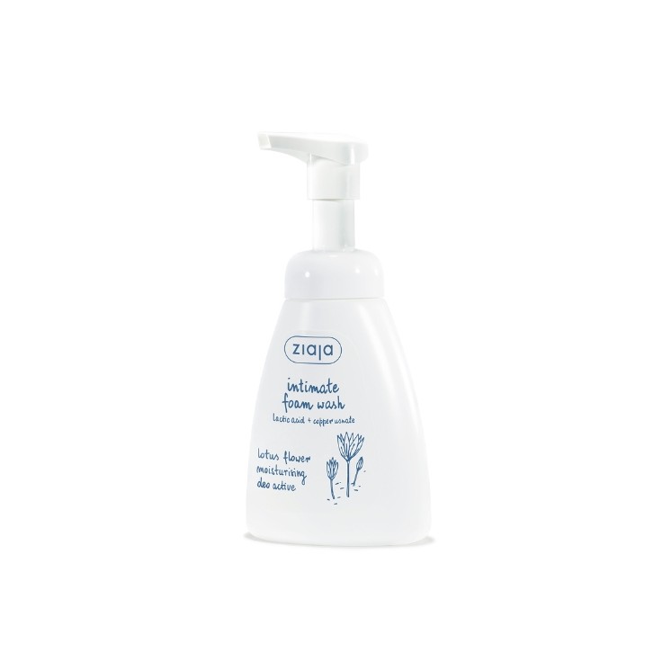 Ziaja Intima nawilżająca Pianka do higieny intymnej Kwiat Lotosu 250 ml Ziaja Intima nawilżająca Pianka do higieny intymnej Kwiat Lotosu 250 ml