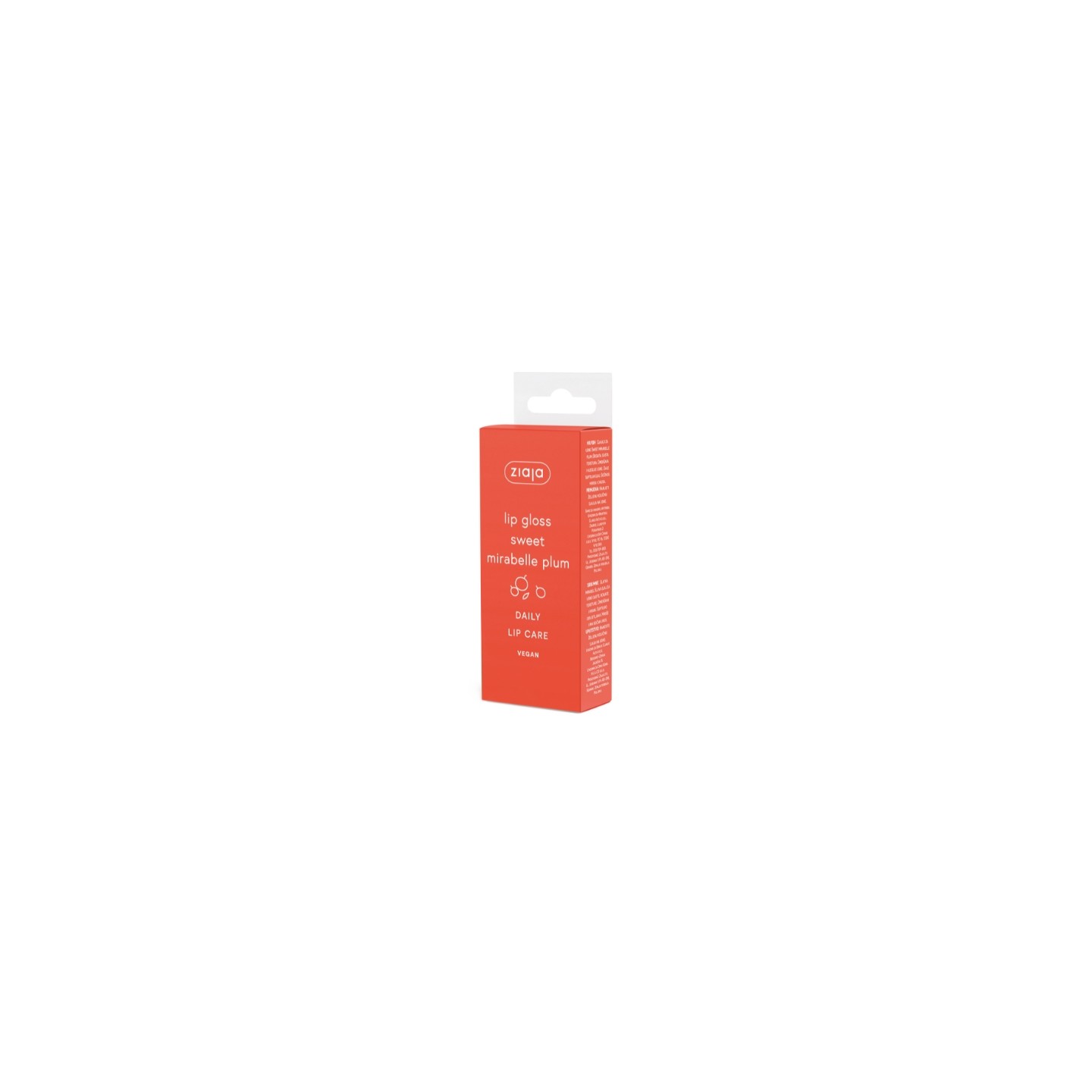 Ziaja Sweet Mirabelka lip gloss Ziaja Sweet Mirabelka lip gloss