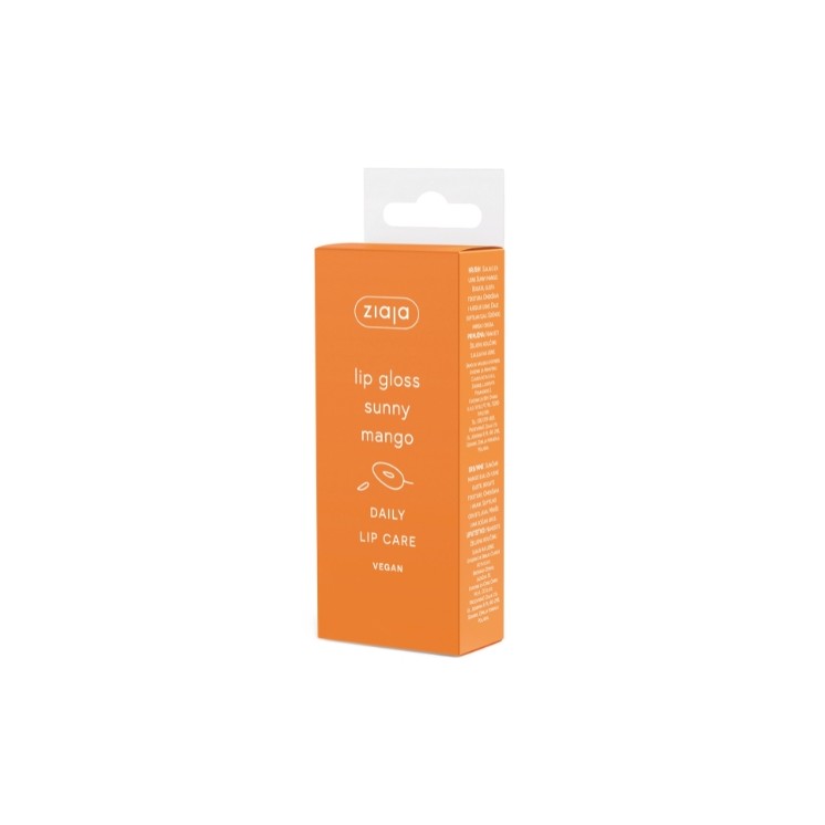 Ziaja Sunny Mango lip gloss 9 ml Ziaja Sunny Mango lip gloss 9 ml