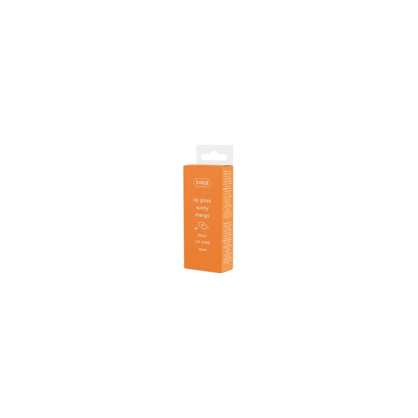 Ziaja Sunny Mango lip gloss 9 ml Ziaja Sunny Mango lip gloss 9 ml